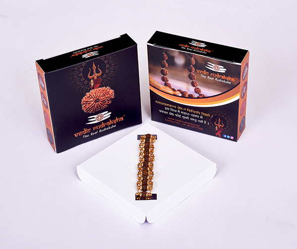 Gold Plated Rudraksha Bracelet 4